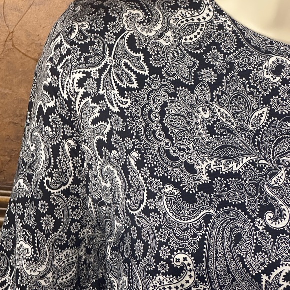 NWT SIZE M-L The Kooples Black and White Long Sleeve Dress - Picture 3 of 11